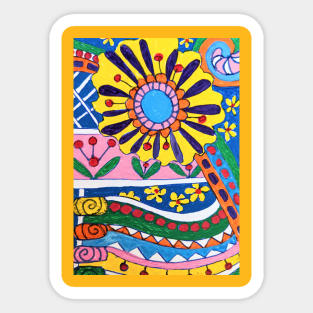 Flower Power Sticker